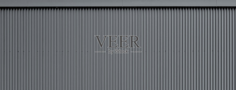 波纹金属墙面纹理正版图片素材