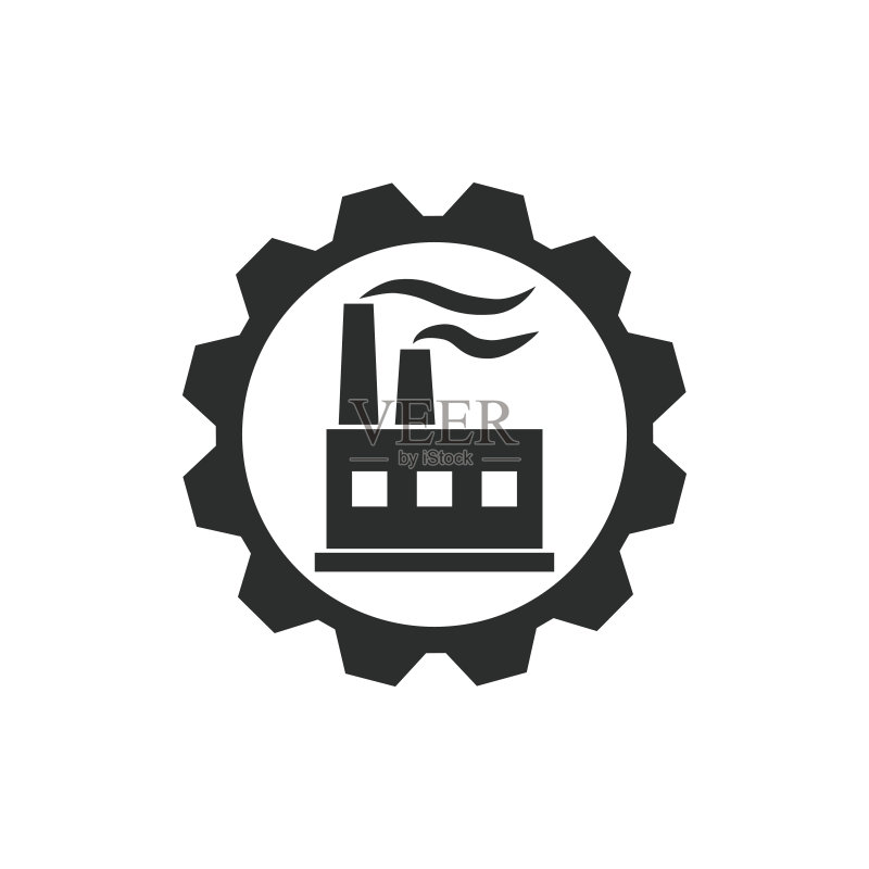工厂 - 矢量图标图标素材