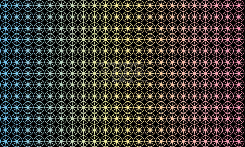 无缝模式背景正版插画素材