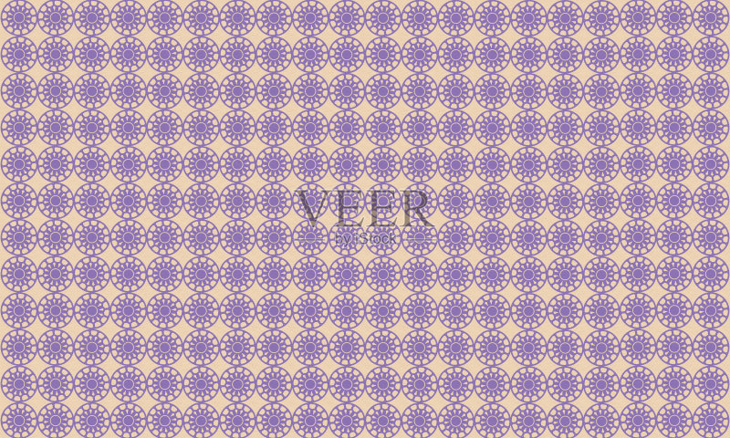 无缝模式背景正版插画素材