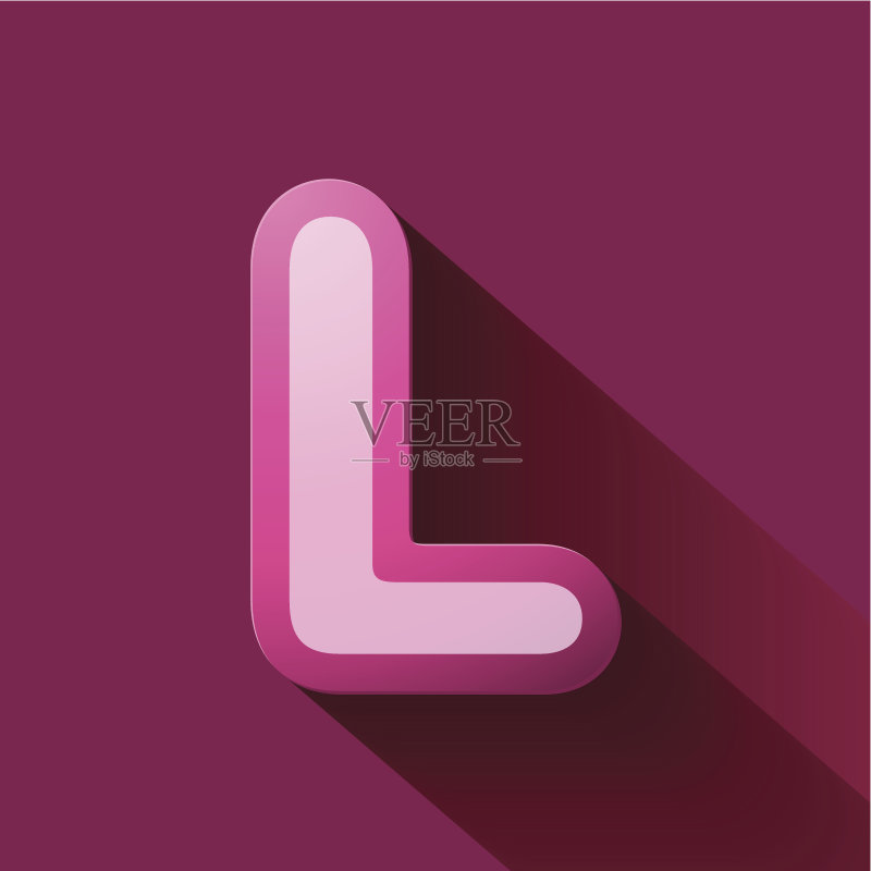 音量图标字母：L图标素材