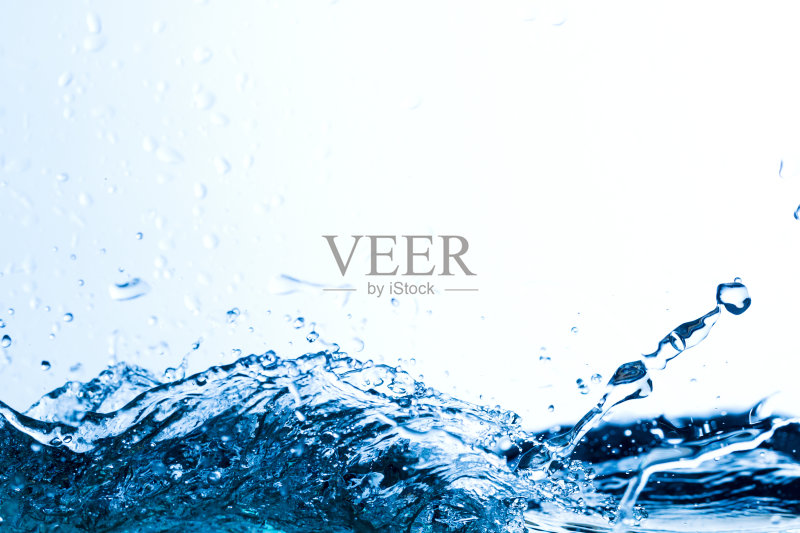 水，水滴，喷雾，飞溅，溪流，流动，抽象，最小正版图片素材