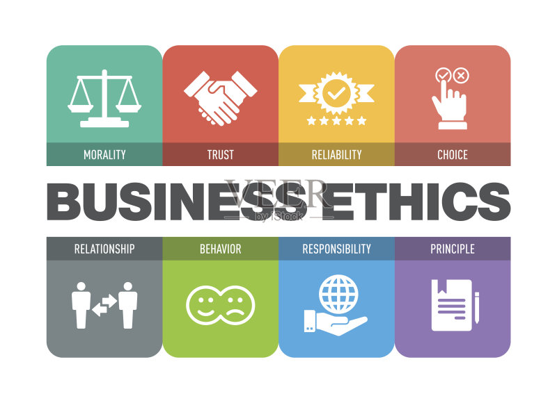 商业道德图标集正版元素素材