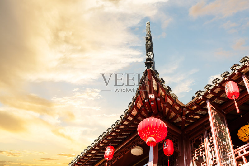 中国的新年灯笼正版图片素材