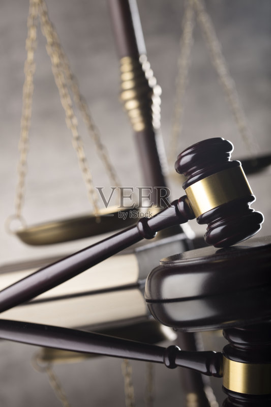 法律与正义的概念背景。正版图片素材