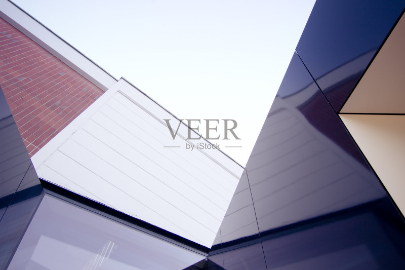 现代建筑的细节正版图片素材