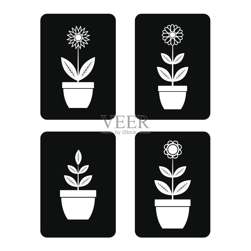 花卉图标图标素材