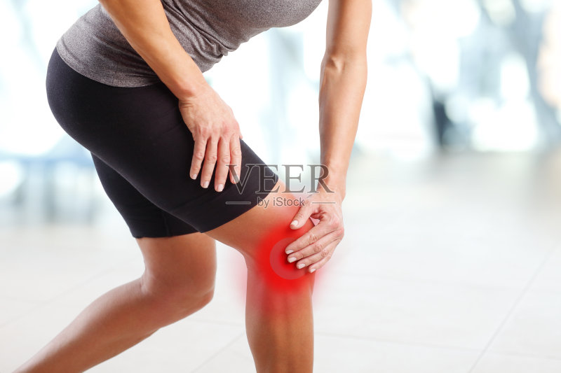 膝盖疼痛正版图片素材