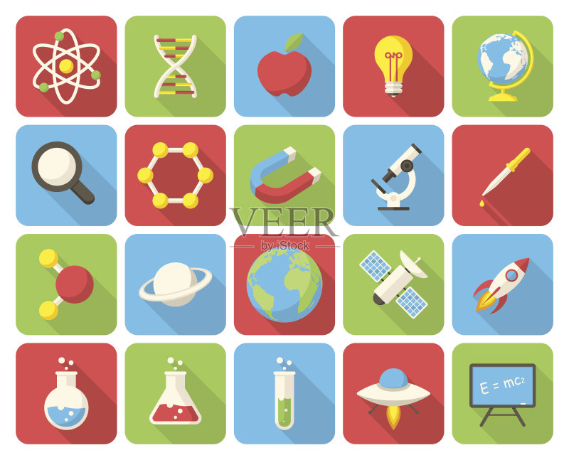 科学图标图标素材