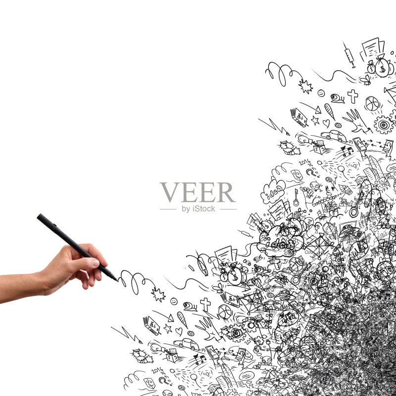 手绘，创意涂鸦正版图片素材