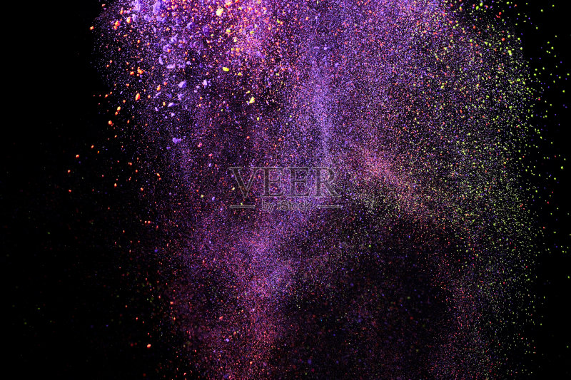 飞溅的油漆正版图片素材