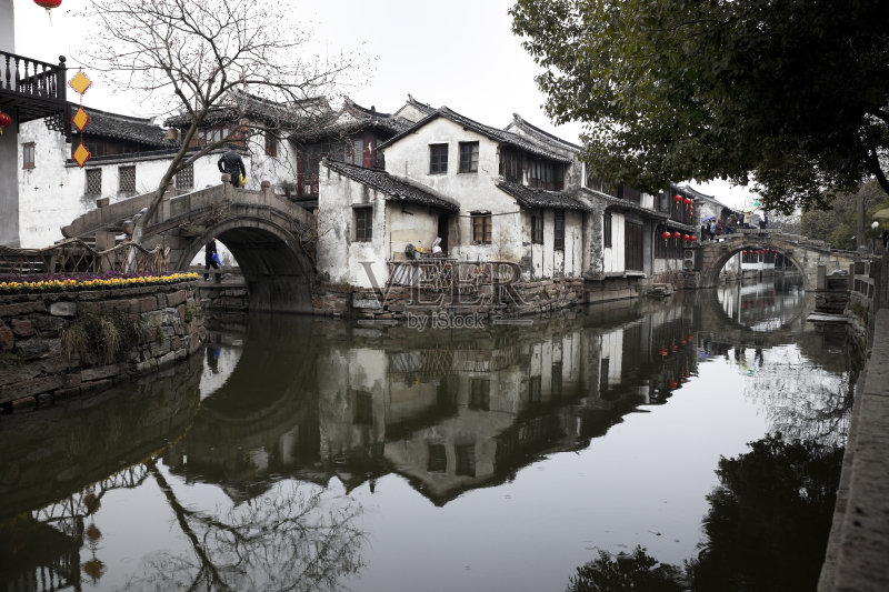 周庄古镇正版图片素材