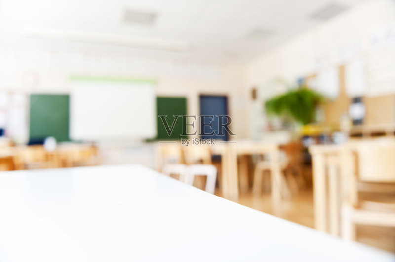 现代学校的教室正版图片素材
