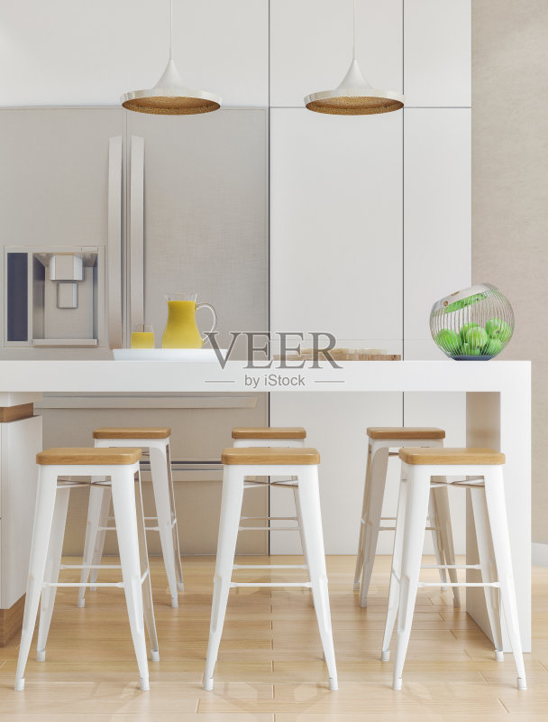 现代厨房正版图片素材