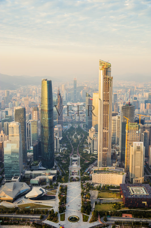 中国广州的城市正版图片素材