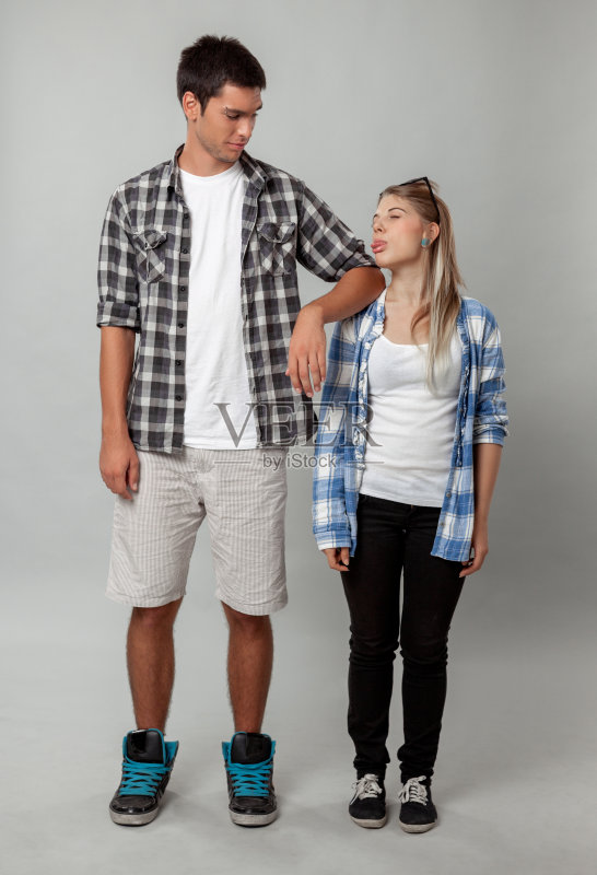 高矮朋友正版图片素材