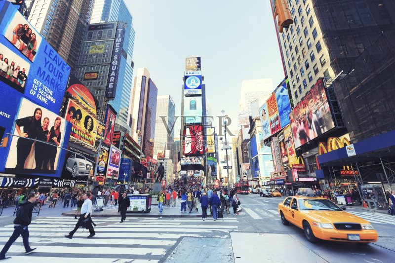 纽约时代广场正版图片素材