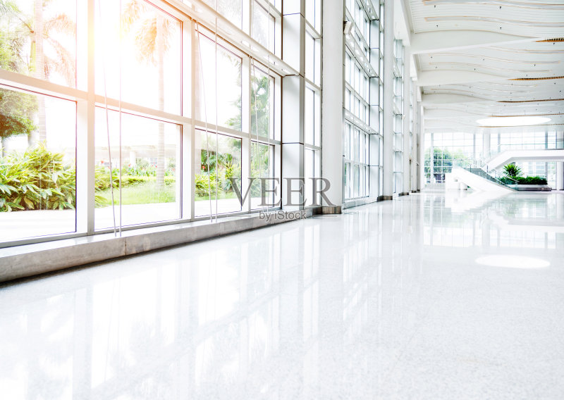 空荡荡的大厅里正版图片素材