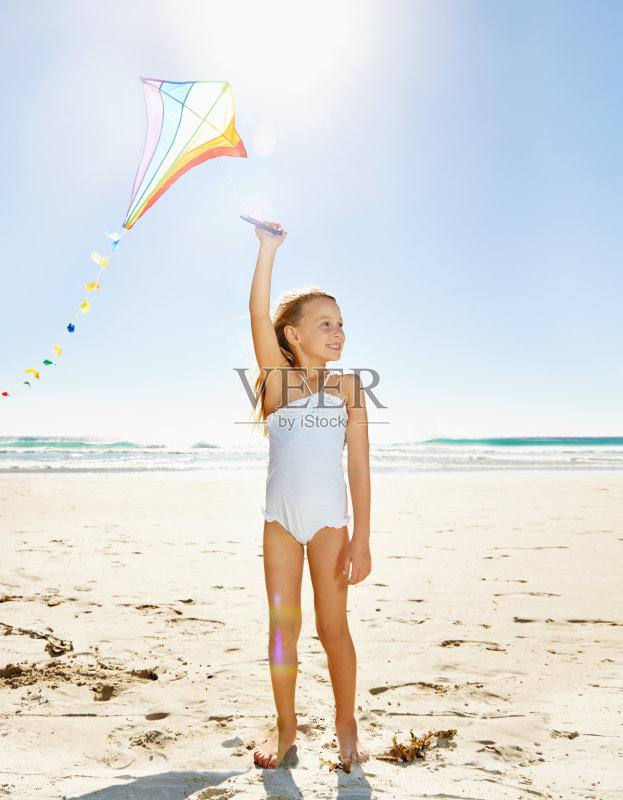 放风筝的好日子正版图片素材