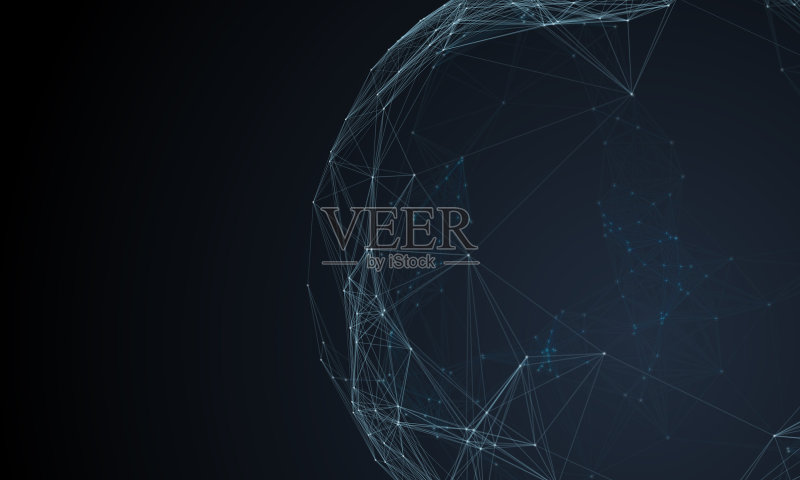 furutitic网络技术背景正版插画素材