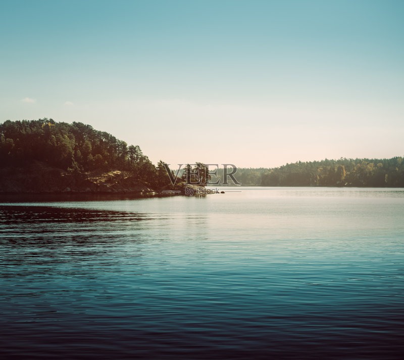 斯德哥尔摩群岛正版图片素材