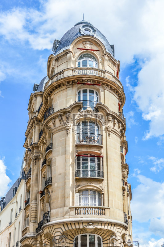 巴黎的建筑正版图片素材