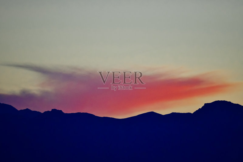 丰富多彩的日落正版图片素材