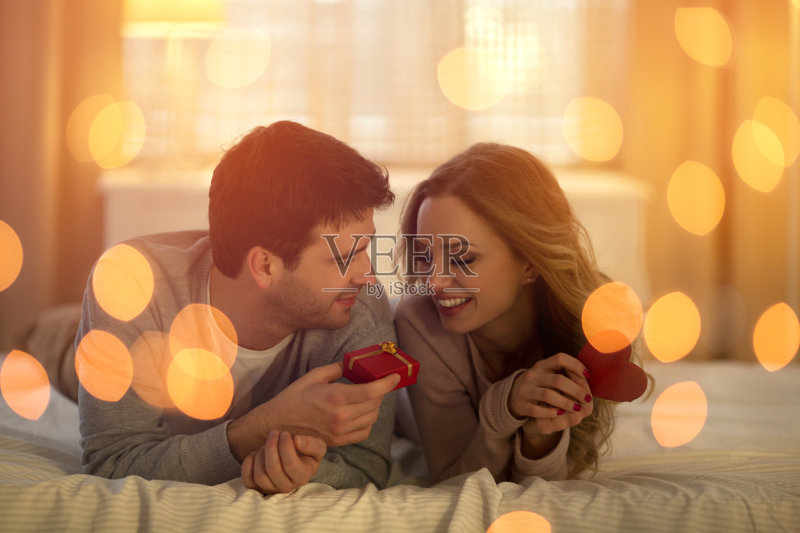 美丽的夫妇。正版图片素材