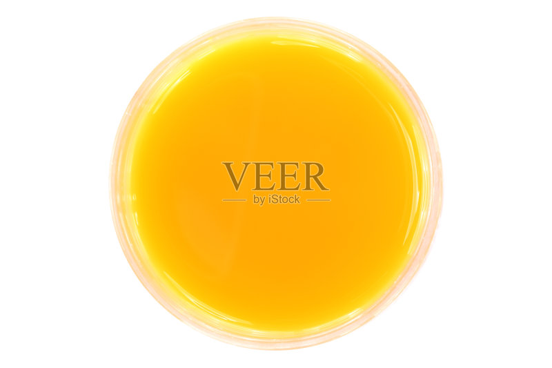 从上到下一杯橙汁正版图片素材