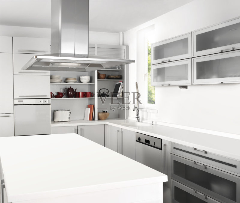 空的厨房正版图片素材