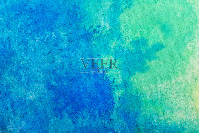 手绘水彩背景。彩色背景。正版插画素材