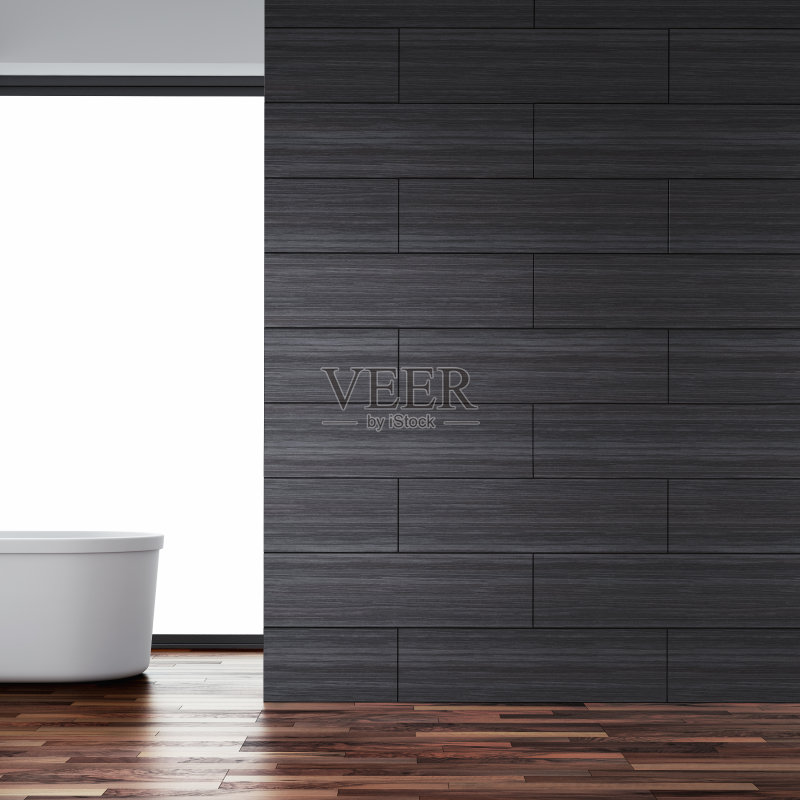 空的浴室内部正版图片素材