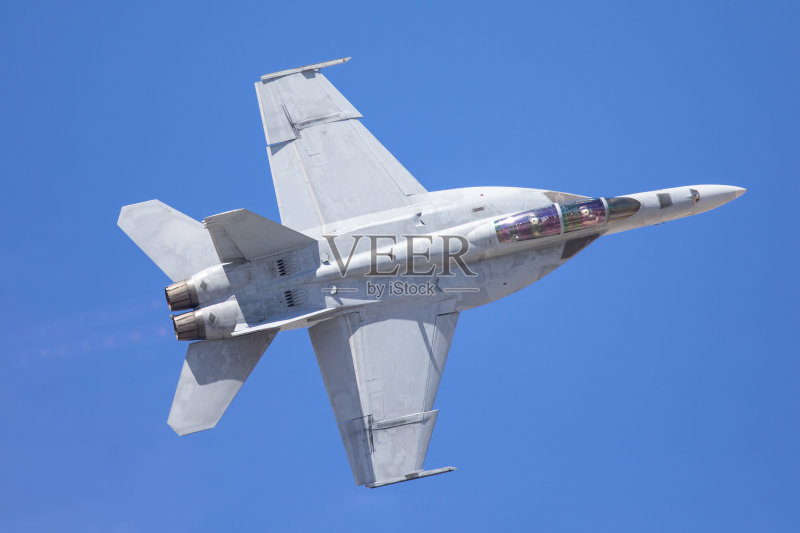 F-18大黄蜂近距离拍摄正版图片素材
