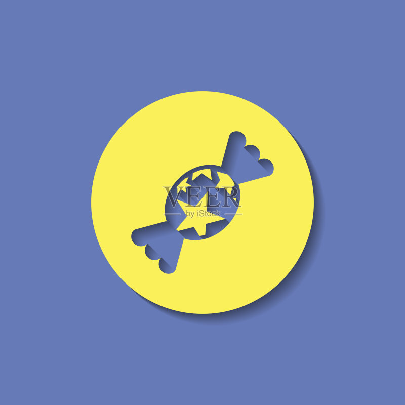 星星糖果图标图标素材