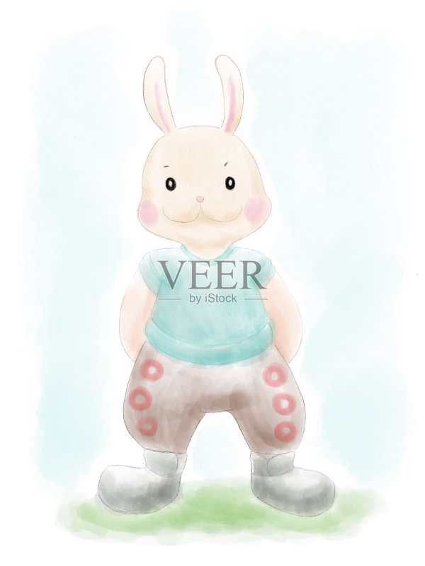 兔子站正版插画素材