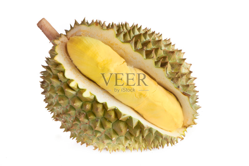 榴莲果孤立正版图片素材