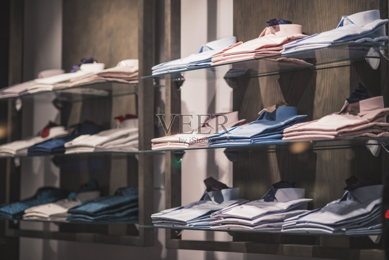 商店里的男衬衫正版图片素材