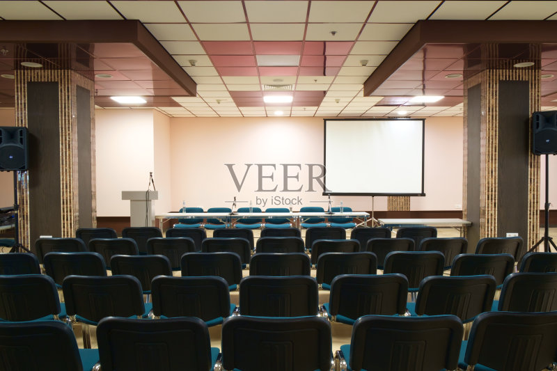 空出演示室准备开会正版图片素材