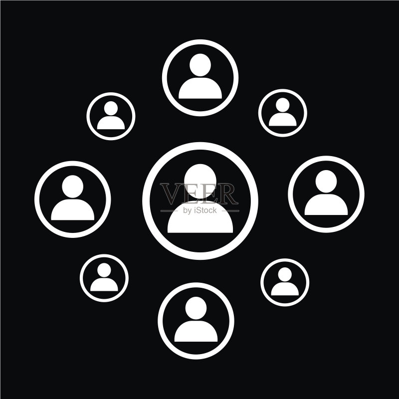 人的网络图标图标素材
