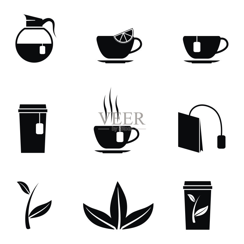 茶图标合集图标素材
