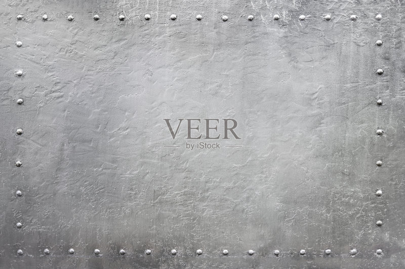 军用铆接金属板4正版图片素材