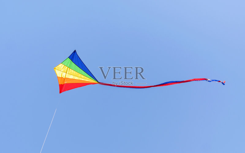 五彩缤纷的风筝正版图片素材