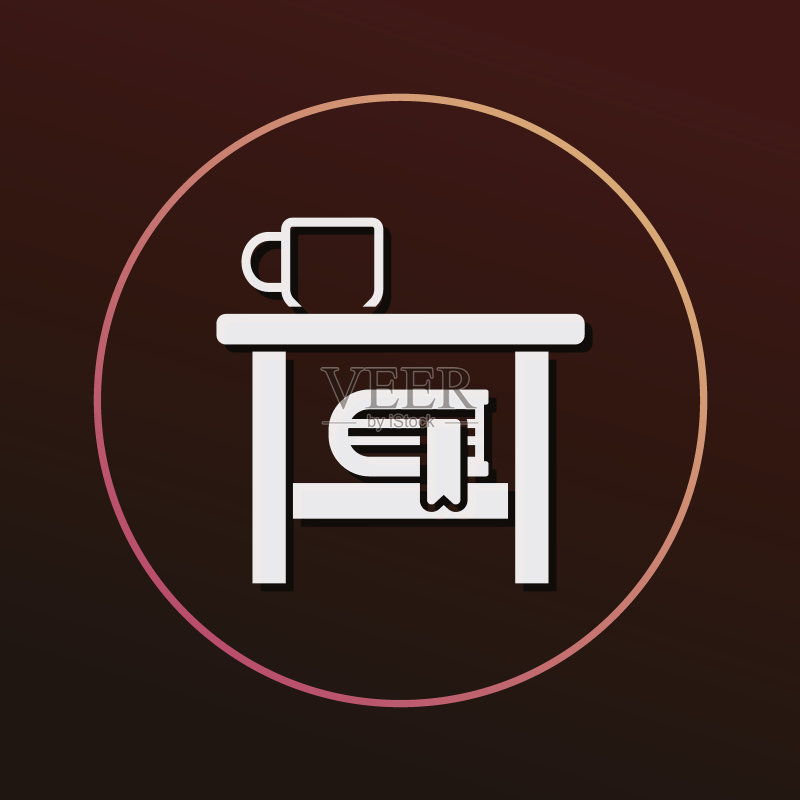 桌子图标图标素材