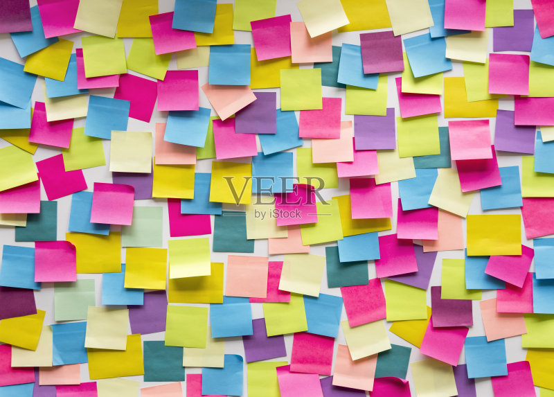 便利贴、贴板办公室正版图片素材