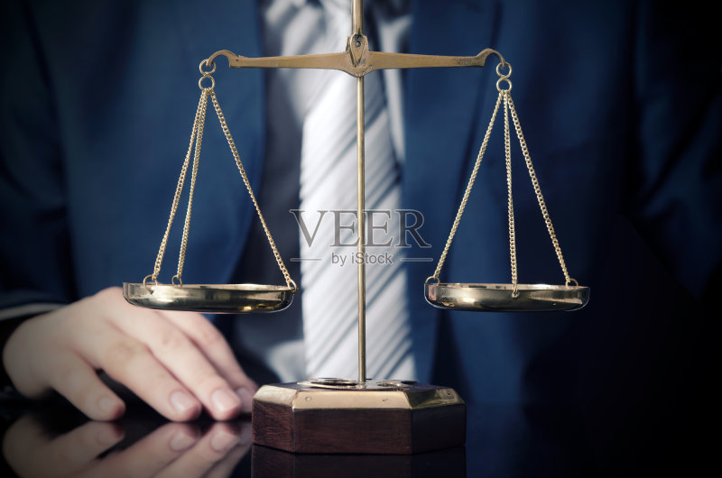 正义的天平，律师背景正版图片素材
