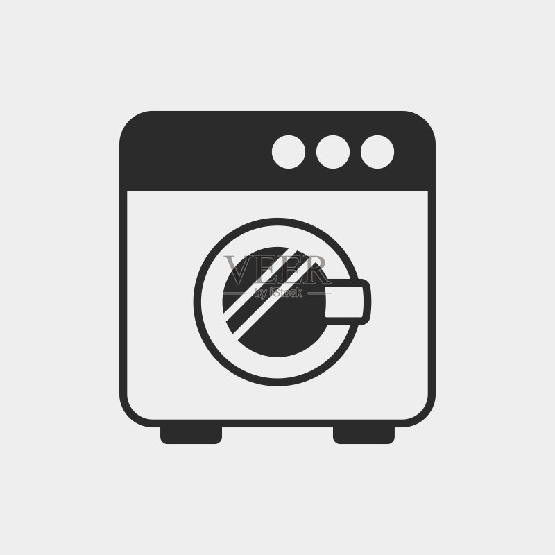 洗衣机图标图标素材