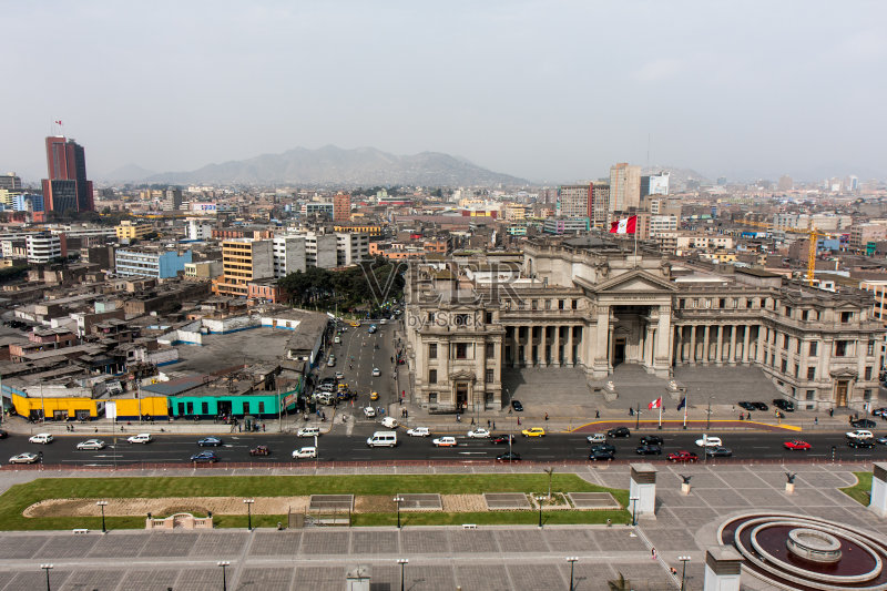 リマの都市景観正版图片素材