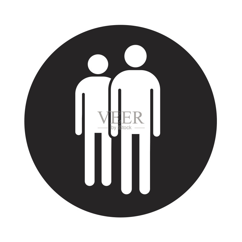 男人图标插画设计图标素材