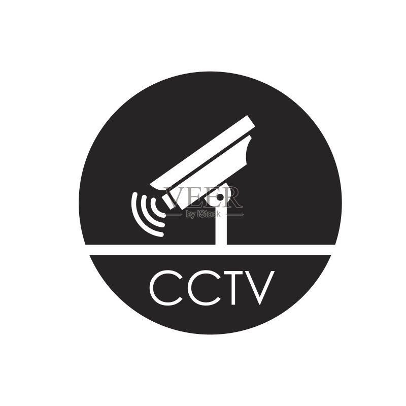 相机CCTV无线网络图标图标素材