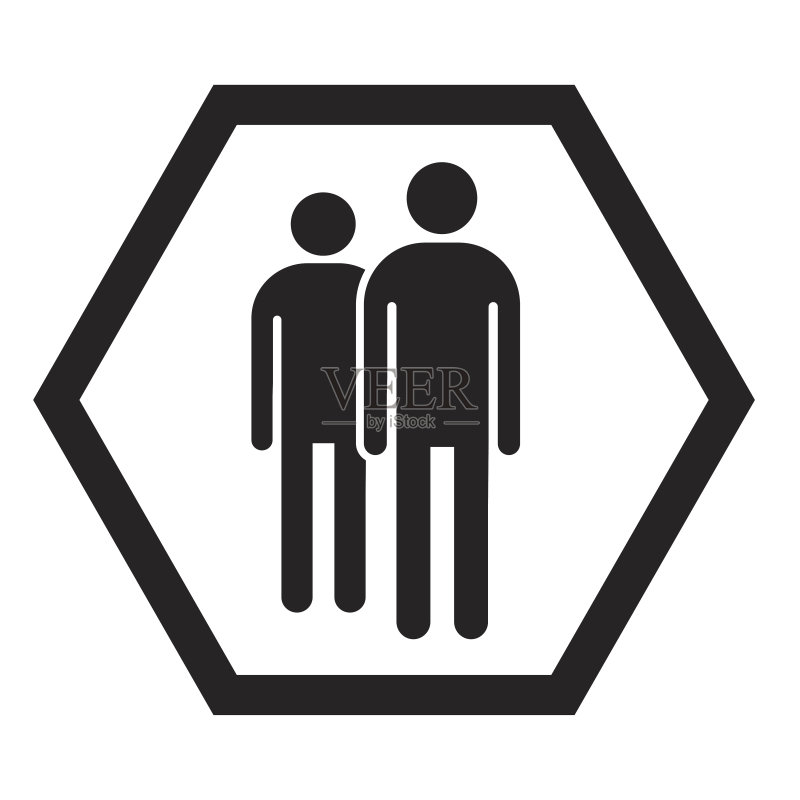 男人图标插画设计图标素材